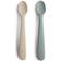 Mushie Silicone Feeding Spoons 2-pack