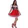 Hisab Joker Oktoberfest Dirndl Black/Red Costume