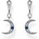 Thomas Sabo Royalty Moon Earrings -Silver/Multicolour