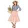 Widmann Long Tulle Skirt Pink