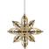 PR Home Mary Natural Advent Star 82cm