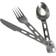 Mil-Tec - Cutlery Set 14.5cm 3pcs