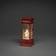 Konstsmide Phone Booth with Snow Pattern Christmas Lamp 25cm