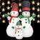 vidaXL Snowman Family Julepynt