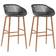 vidaXL - Tabouret de bar 95.5cm 2pcs