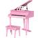 Homcom Piano with Music Stand & Bench