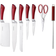 Royalty Line Rl-RL-KSS804 Cooks Knife, Bread Knife, Utility Knife, Paring Knife