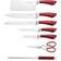 Royalty Line Rl-RL-KSS804 Cooks Knife, Bread Knife, Utility Knife, Paring Knife