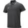 NIKE Youth Boys Polo Team Club 19 SS - Charcoal Heather/White (AJ1502-071)