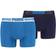 Puma Placed Logo Boxers 2-pack - Blue/Navy