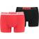 Puma Placed Logo Boxers 2-pack - Red/Black