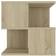 vidaXL Auxiliar De Madera Contrachapada 40x40x40 cm Mesa Consola 40x40cm