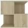 vidaXL sidebord sonoma-eg Konsolbord 40x40cm