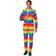 OppoSuits Suitmeister Men's Rainbow Suit Costume