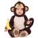 Amscan Monkey Around Costume Brown