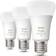 Philips Hue 3 bombillas e27 6,5w white and colour ambiance 929002489603 32838900