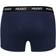 HUGO BOSS Stretch Jersey Trunks with Logo Waistbands 3-pack - Dark Blue