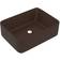 vidaXL Lavabo De Luxe Marron Foncé Mat 41x30x12 cm Céramique