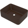 vidaXL Lavabo De Luxe Marron Foncé Mat 41x30x12 cm Céramique