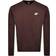 Nike Sportswear Club Fleece - Brown Basalt/White