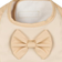 Bjällra of Sweden Haklapp Beige Bow
