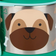 Skip Hop Zoo Thermosfles voor eten met lepel/vork Mopshond 325 ml, 3jr