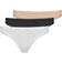 Calvin Klein Bottoms Up Bikini Briefs 3-pack - Black/White/Honey Almond