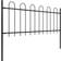 vidaXL Garden Fence with Hoop Top 1530x130cm