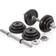 York Fitness Cast Iron Dumbbell Set with Case 20kg