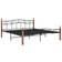 vidaXL Bed Frame Metal Solid 90cm 200X200cm