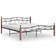 vidaXL Bed Frame Metal Solid 90cm 200X200cm