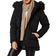 Hollies Ariana Jacket - Black/Black (Faux Fur)