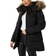 Hollies Ariana Jacket - Black/Natural (Faux Fur)