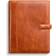 Burde 2022 Calendar Business System Calf Leather Brown