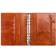 Burde 2022 Calendar Business System Calf Leather Brown