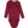 Wheat Rib Ruffle LS Body - Red Plum (9108e-007-2390)