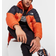 The North Face Diablo Hooded Down Jacket - Burnt Ochre/TNF Black