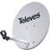 TELEVES S630ISD-W Antenne SAT 63 cm Aluminium