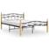 vidaXL Bed Frame Metal Solid 90cm Sängram 140X200cm