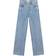 Mango Wide Leg High Waist Jeans - Mid Blue