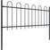 vidaXL Garden Fence with Hoop Top 340x130cm