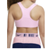 Nike Dri-FIT Swoosh Sports Bra Kids - Pink Foam/Blue Void