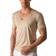 Mey Dry Cotton Functional V-Neck Shirt - Beige