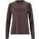 Endurance Maje Melange L/S T-shirt Women - Black Bean