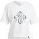 adidas Women Five Ten Cropped Graphic T-shirt - White