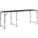 vidaXL Foldbart campingbord 180 x 60 cm aluminium grå