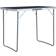 vidaXL Campingtafel Inklapbaar Met Metalen Frame 80 x 60 cm Grijs