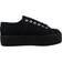 Superga 2790 Shiny Printed Platform W - Black