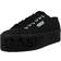 Superga 2790 Shiny Printed Platform W - Black