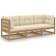vidaXL 3076372 Loungesæt, borde inkl. 3 sofaer